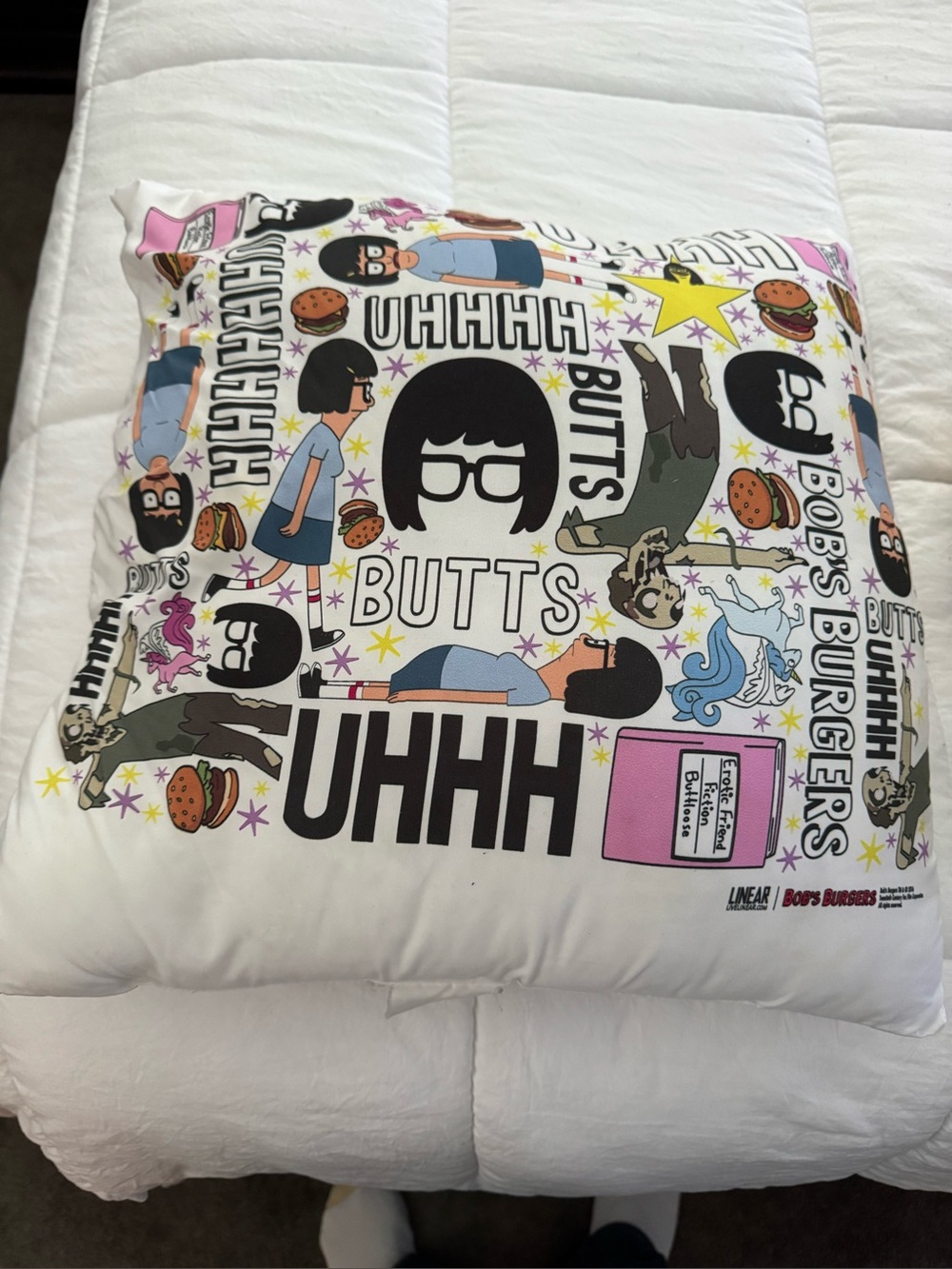 Bob’s Burgers Vintage Pillow